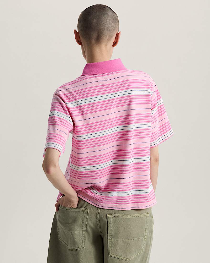 Swing Knit Polohemd VANS Rosa ALT3
