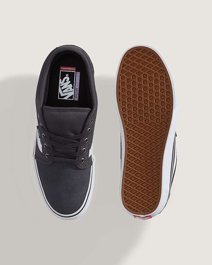 Skate Chukka Low Sidestripe Schuhe VANS Grau ALT2
