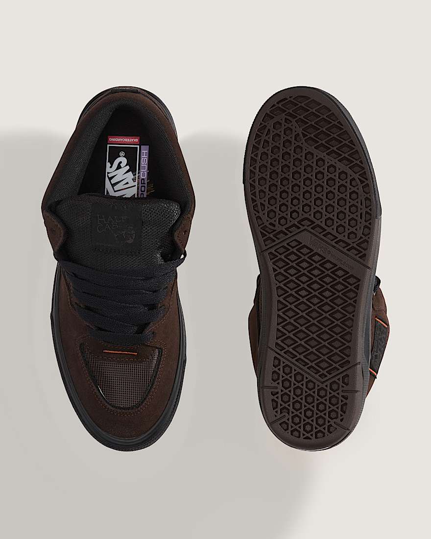 Skate Half Cab Wafflecup Schuhe VANS SchwarzBraun ALT2