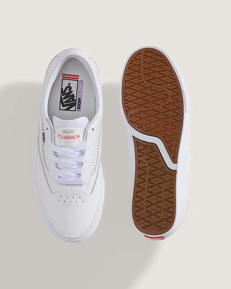 Skate Curren Caples Schuhe VANS Wei ALT2