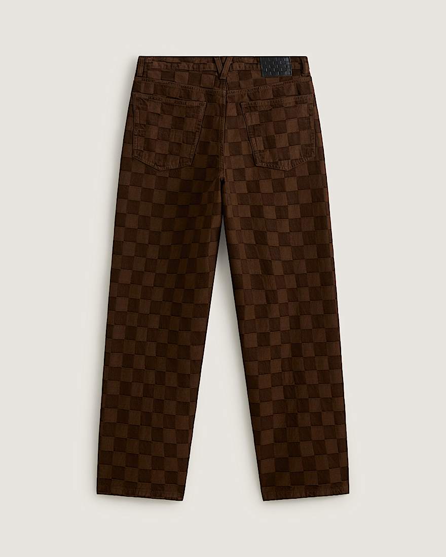 Check5 Baggy Denim Hose VANS Braun ALT1