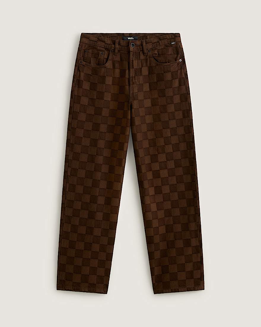 Check5 Baggy Denim Hose VANS Braun HERO
