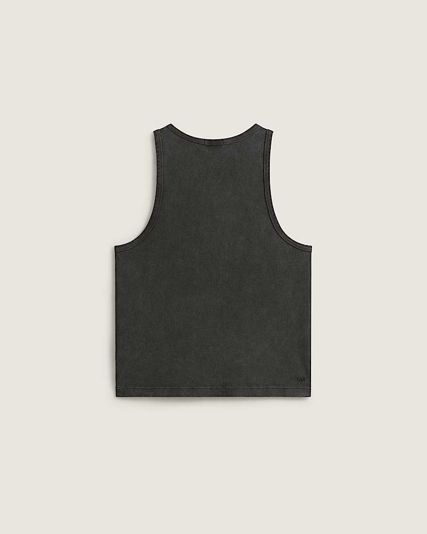 Premium Waffle Tanktop VANS Schwarz ALT1