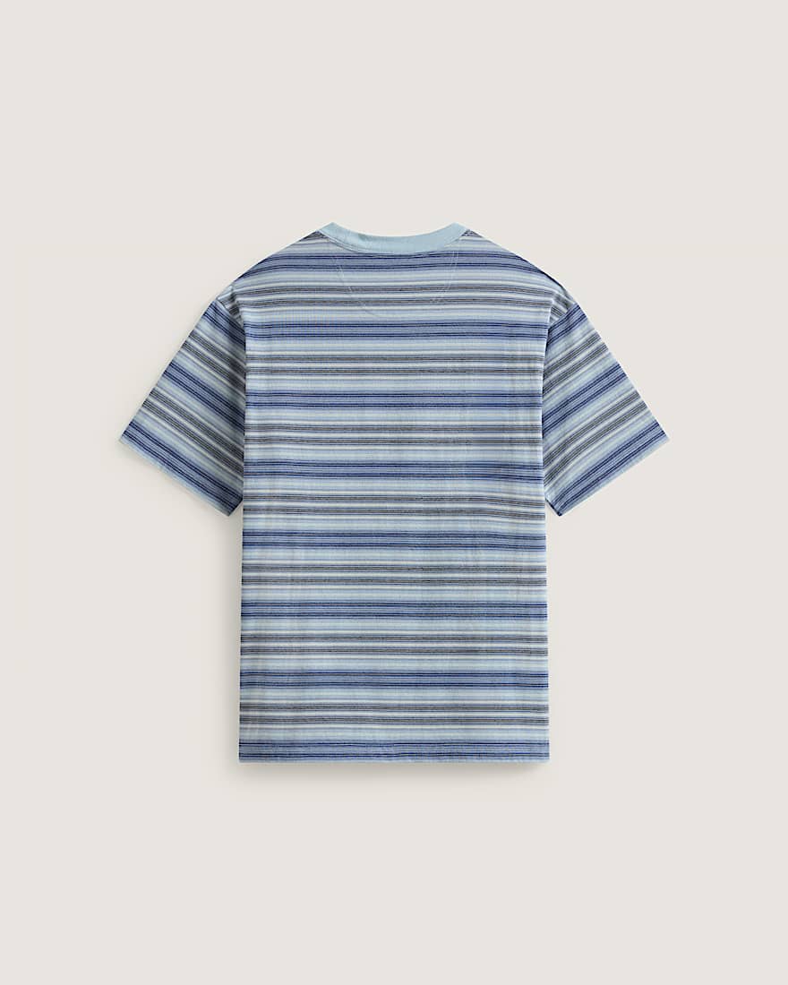 Ringer Striped Knit Hemd VANS Blau ALT1