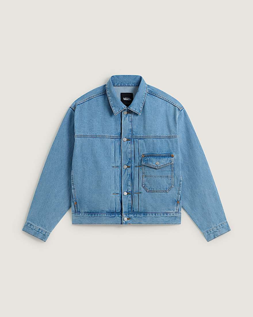 Check5 Denim Truckerjacke VANS Blau HERO