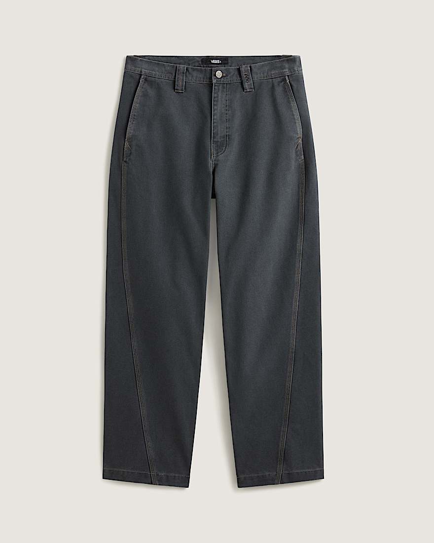 Authentic Chino Loose Side Panel Hose VANS Grau HERO