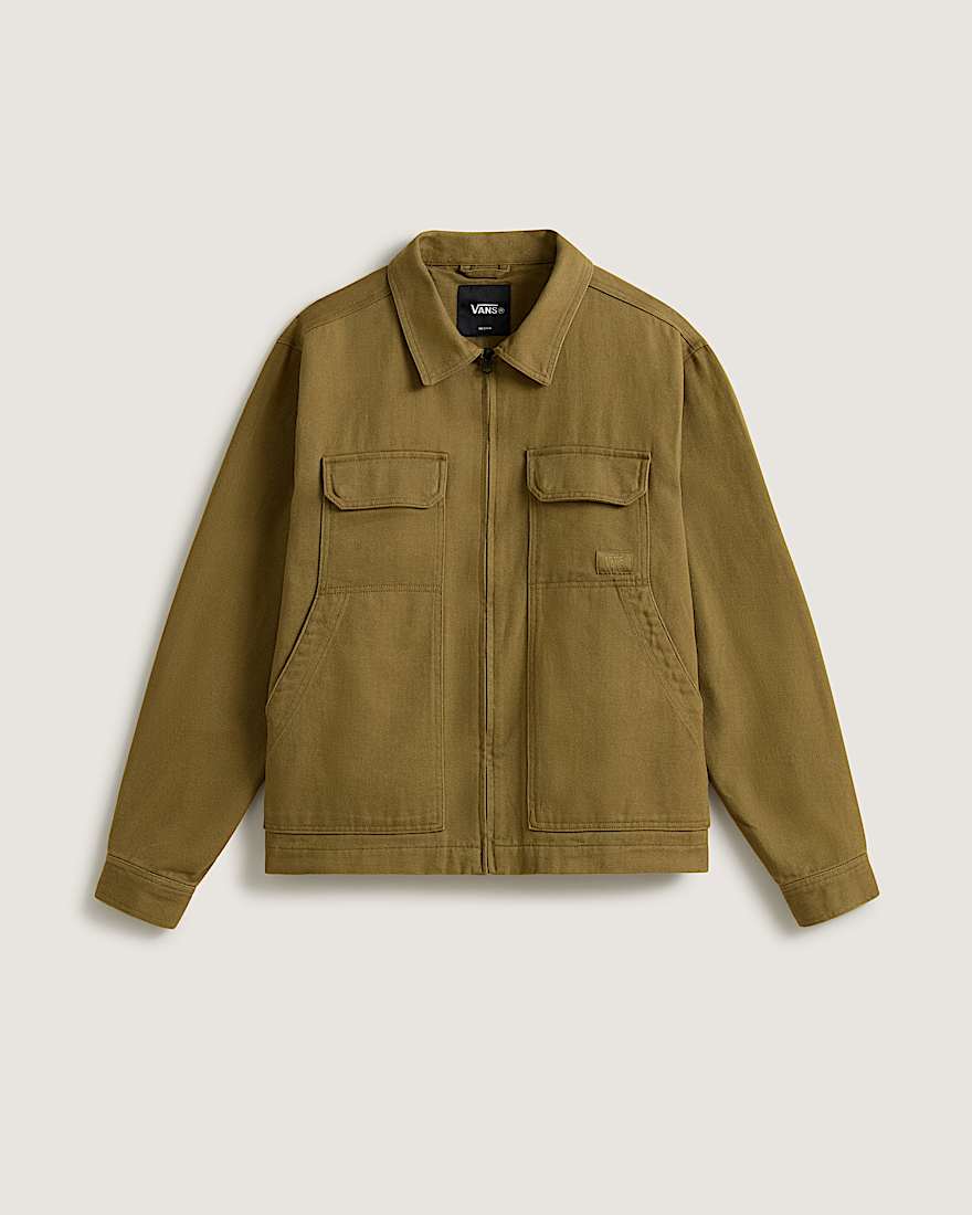 McAvoy II Zip Station Jacke VANS Grn HERO