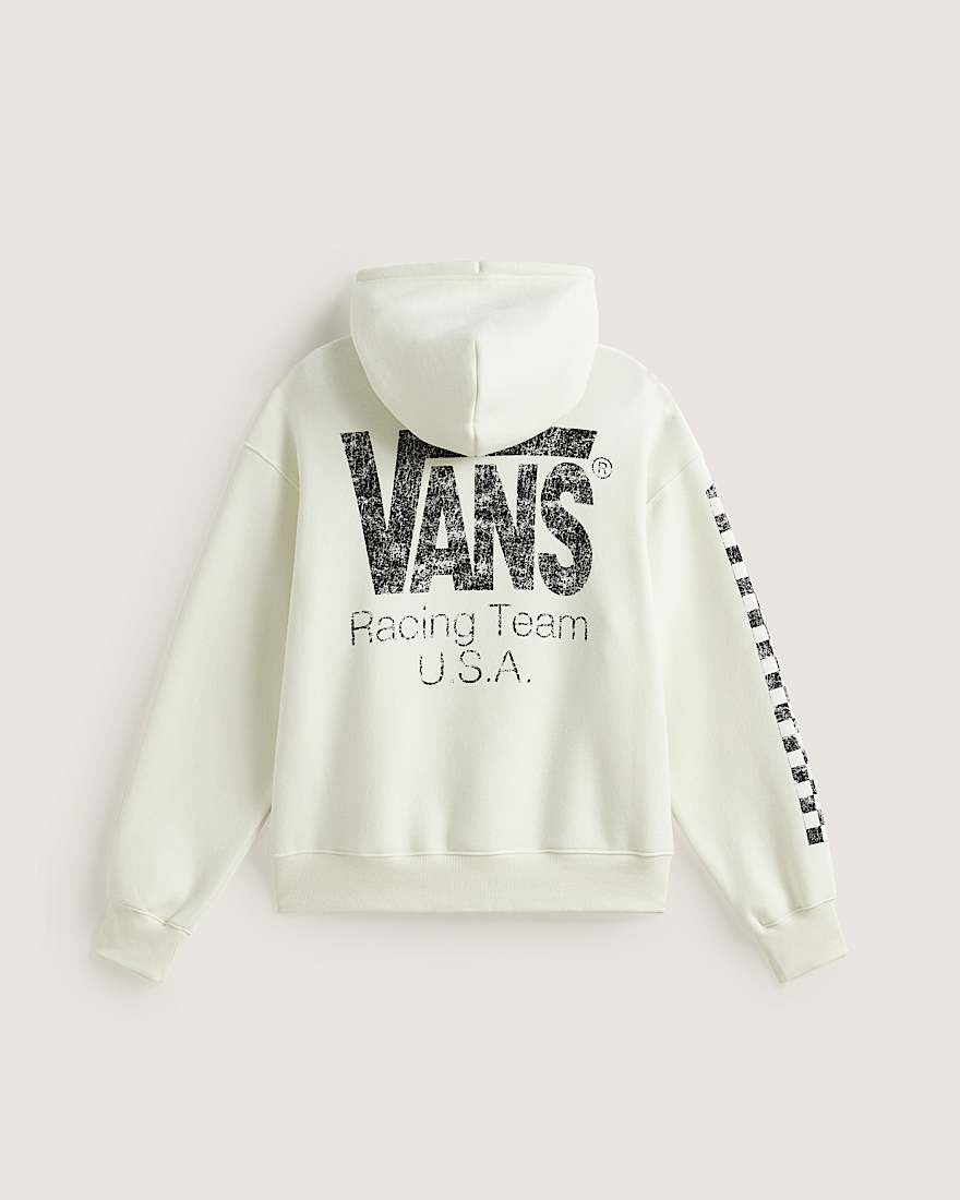 Vans Racing Full Hoodie mit Reiverschluss VANS Wei ALT1