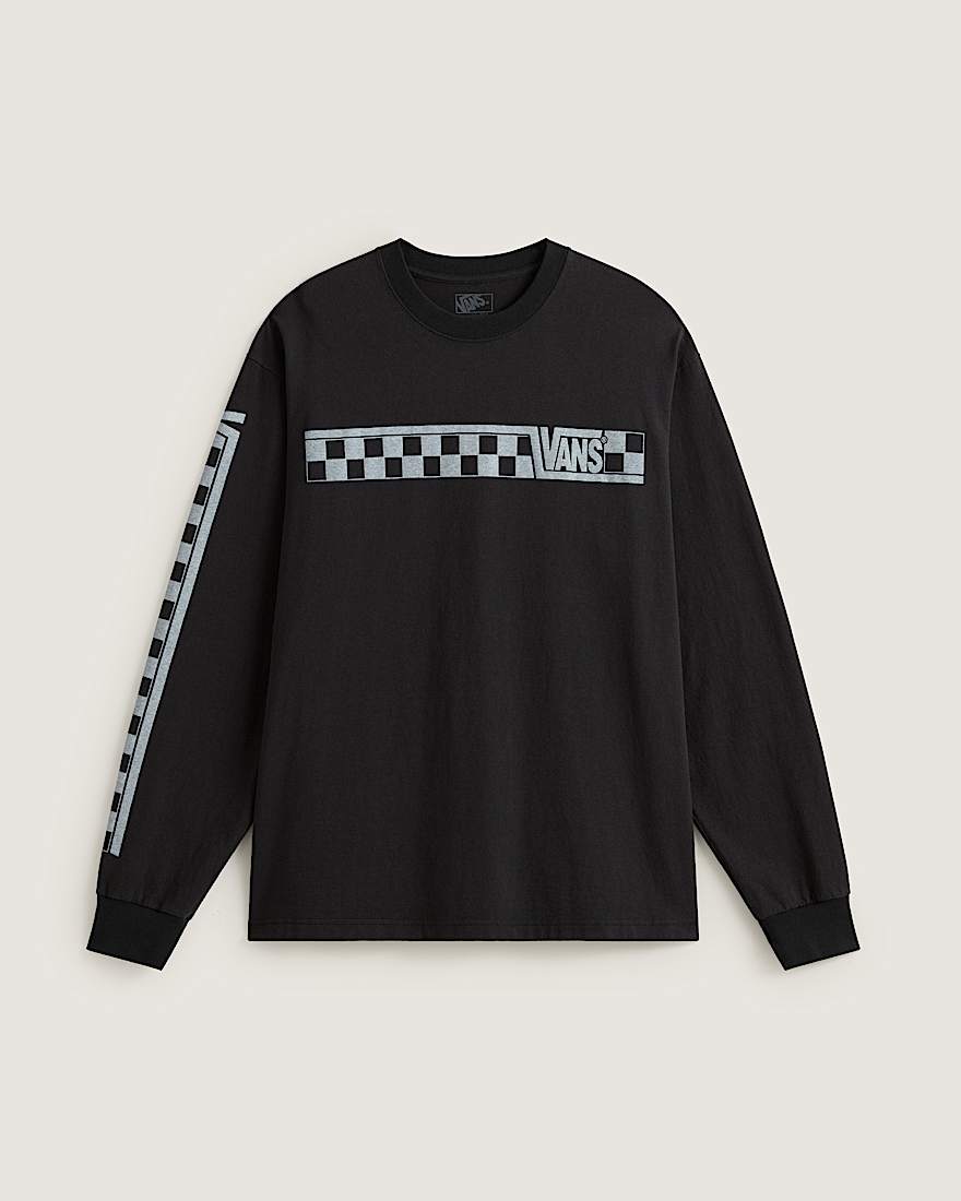 Vans Racing Long Sleeve Sweatshirt VANS Schwarz HERO