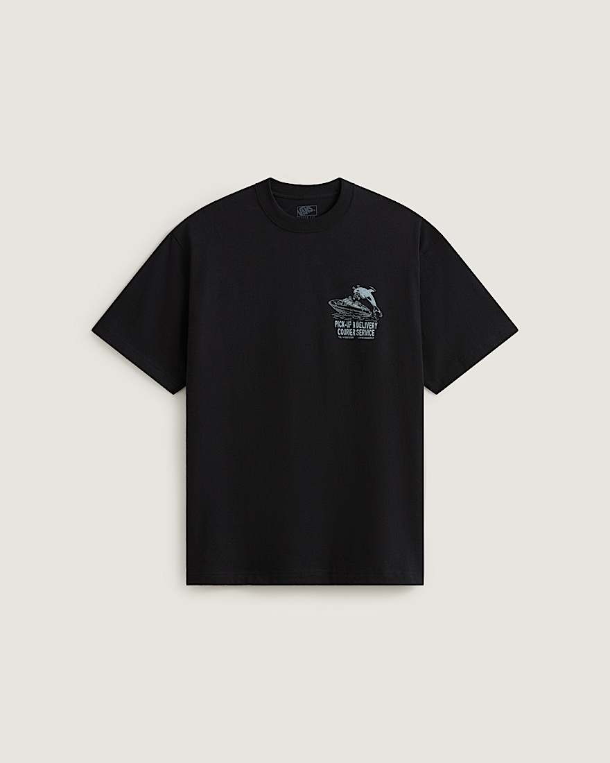 Paulys Delivery TShirt VANS Schwarz HERO