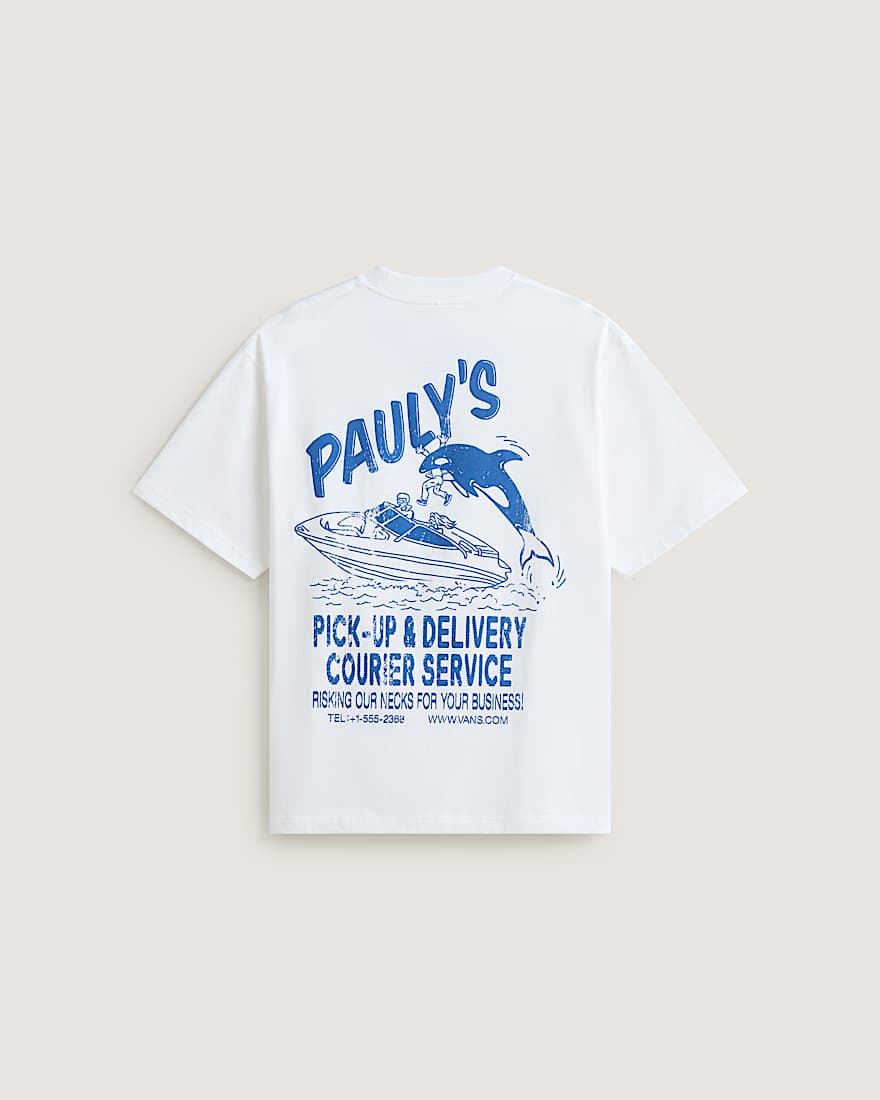 Paulys Delivery TShirt VANS Wei ALT1