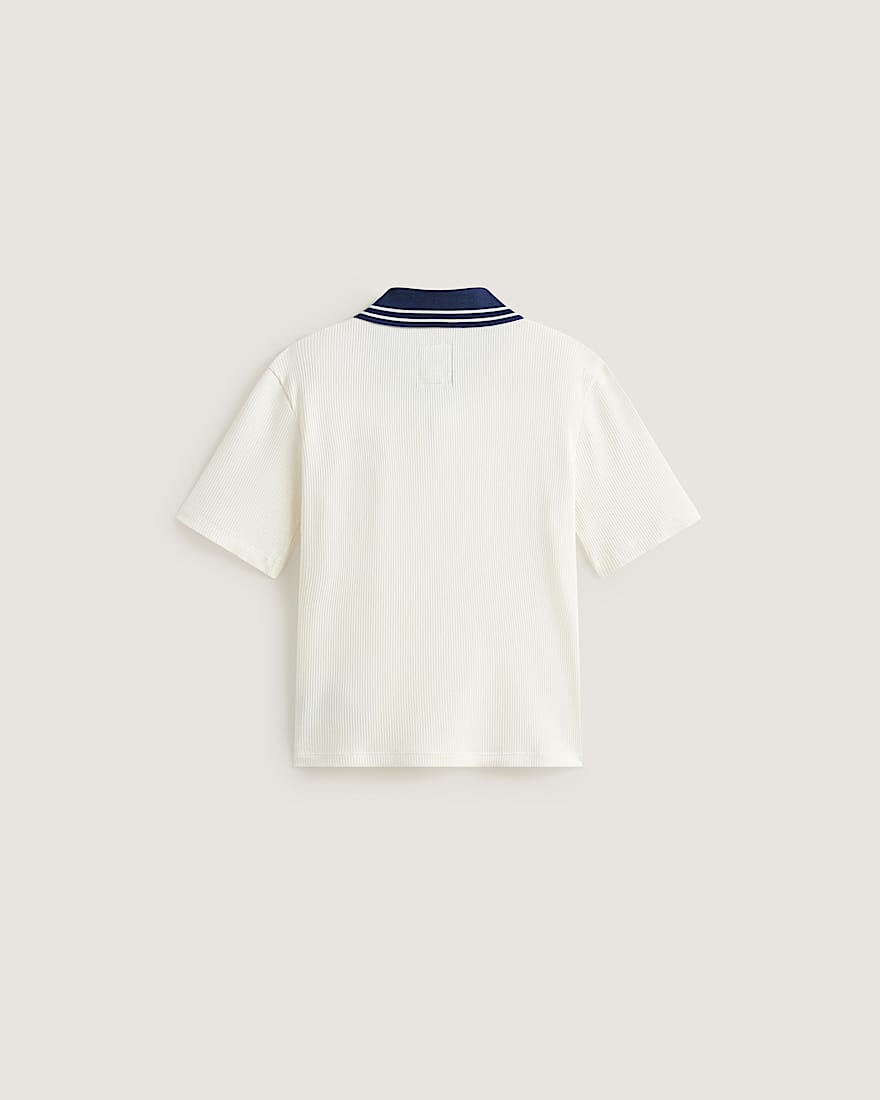 Priscilla Poloshirt VANS Wei ALT1