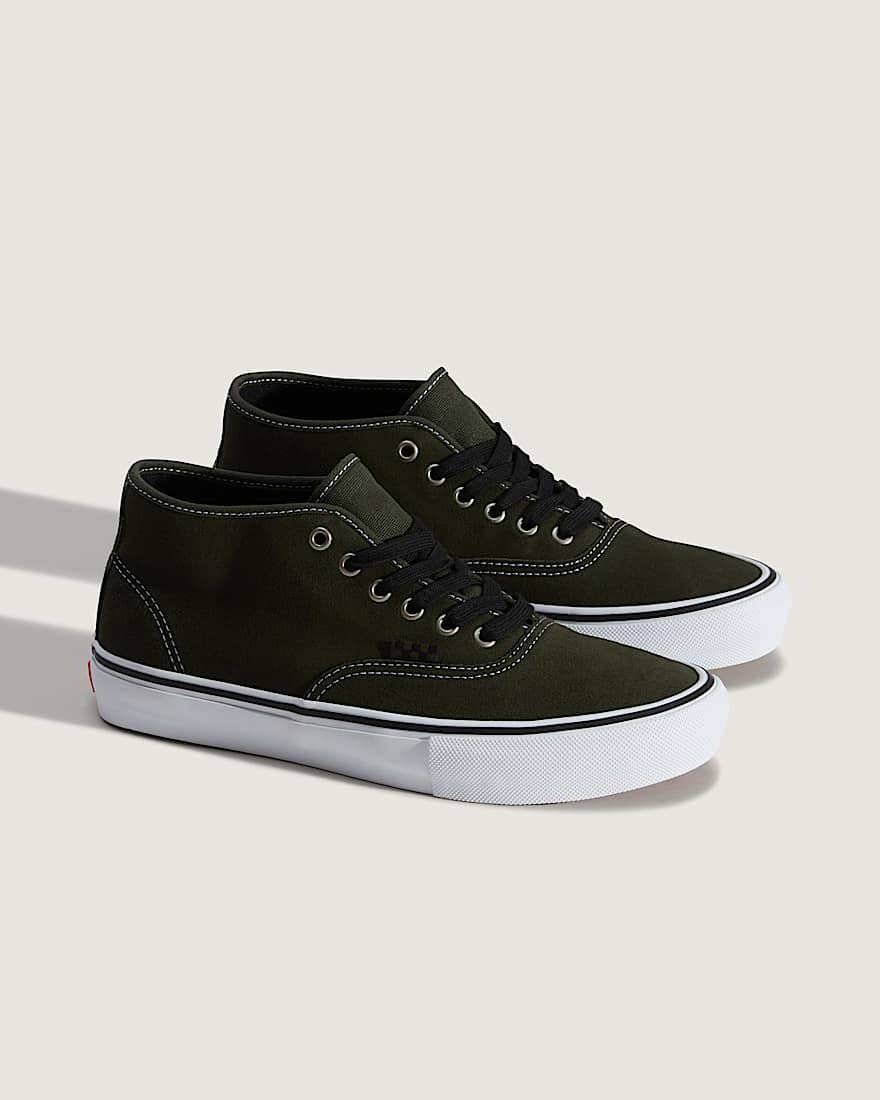 Skate Authentic Mid Schuhe VANS Grn ALT1