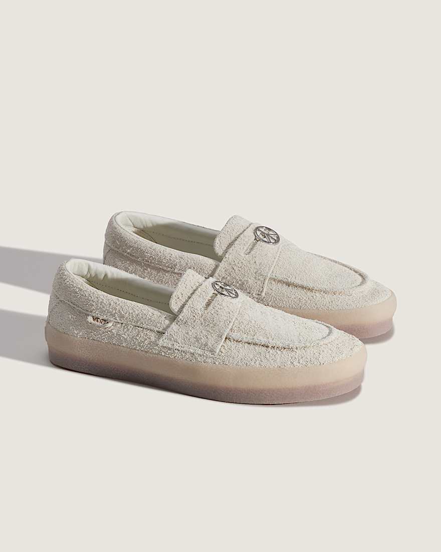 Skate Loafer Schuhe VANS Wei ALT1