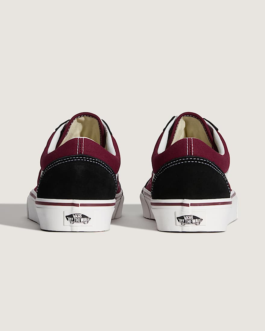 Old Skool Schuhe VANS RotSchwarz ALT3