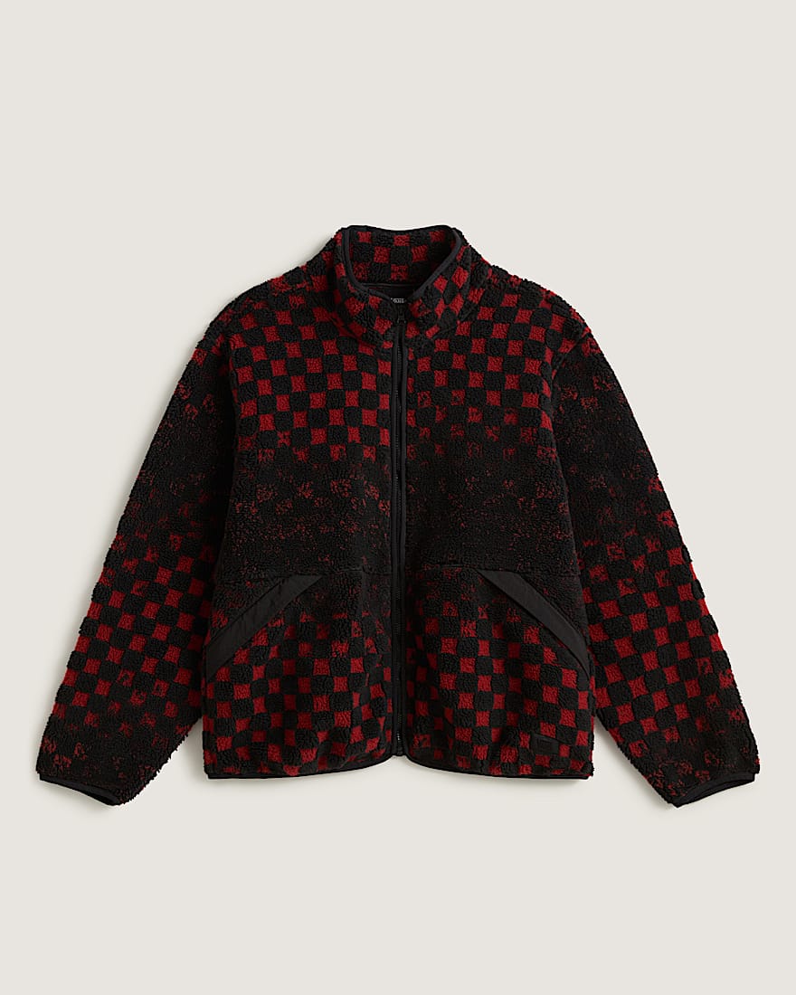 Nights High Pile Jacket Poppy Ember VANS Rot HERO