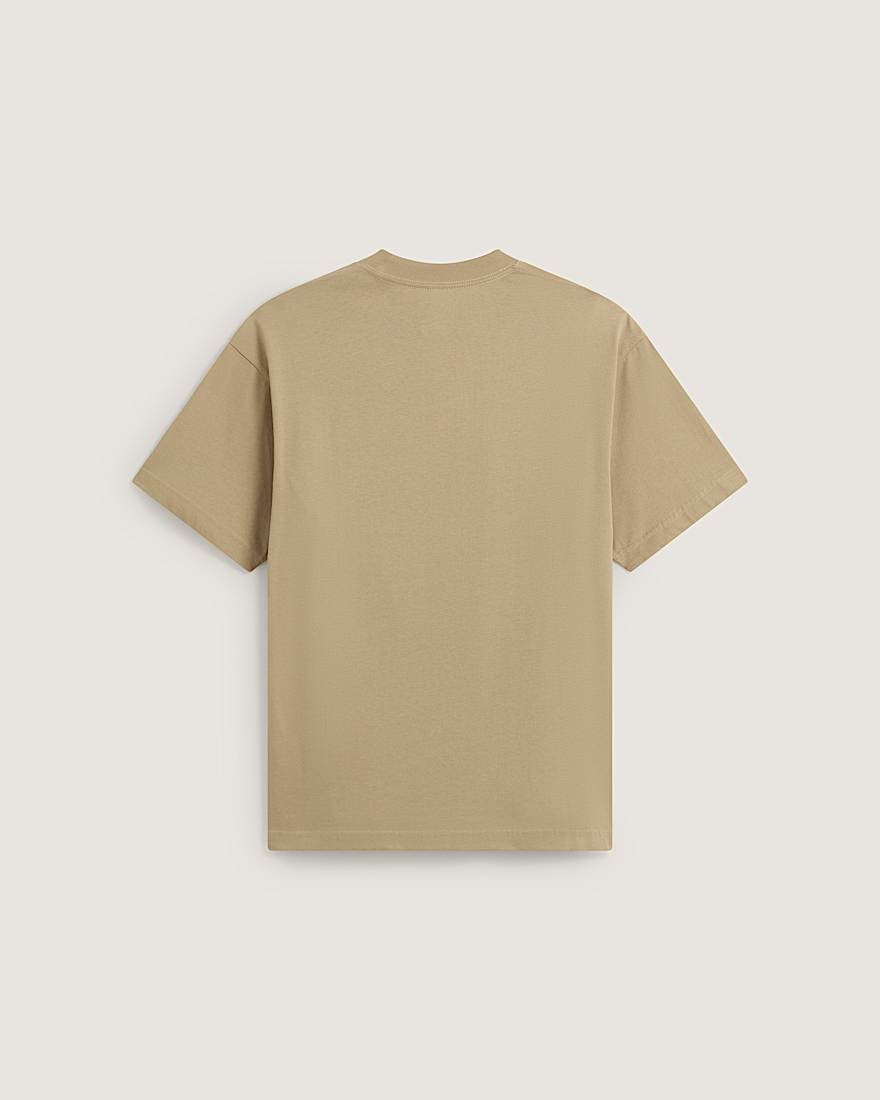 Left Chest Logo II TShirt VANS Beige ALT1