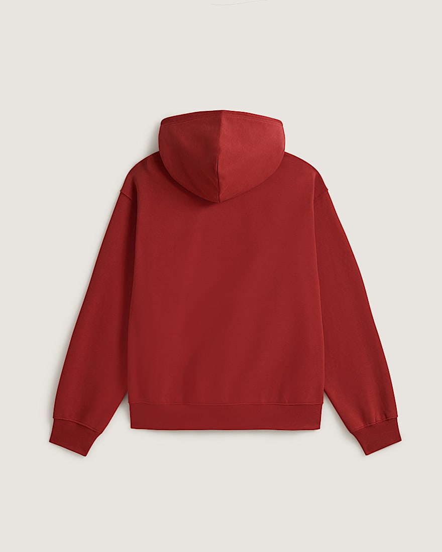 Left Chest II Logo Hoodie VANS Rot ALT1