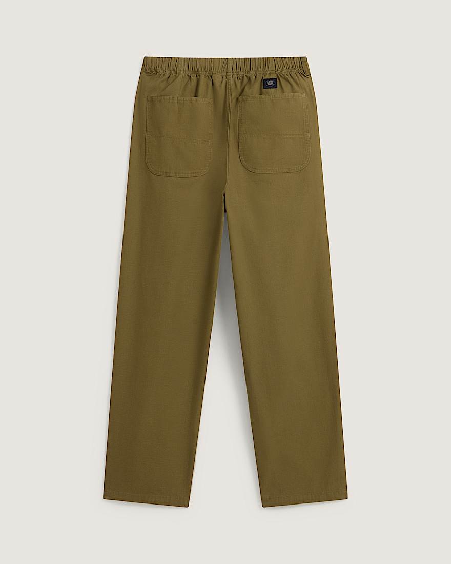 Addison Barrel Pant Olive Brown VANS Beige ALT1