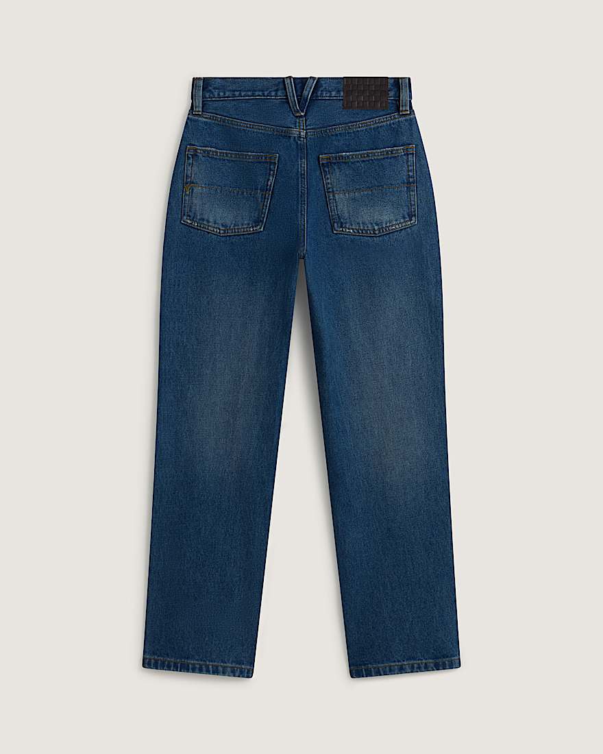 Check5 Hose mit geradem Bein und mittlerer Leibhhe VANS Blau ALT1