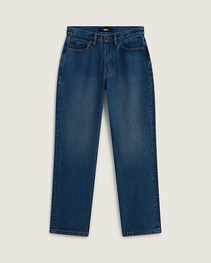Check5 Hose mit geradem Bein und mittlerer Leibhhe VANS Blau HERO