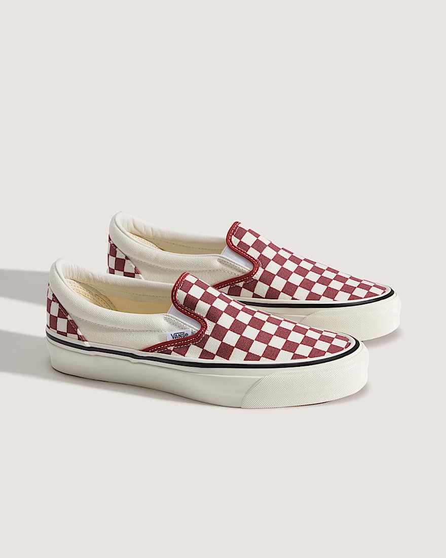 Premium Classic SlipOn Schuhe VANS Rot ALT1