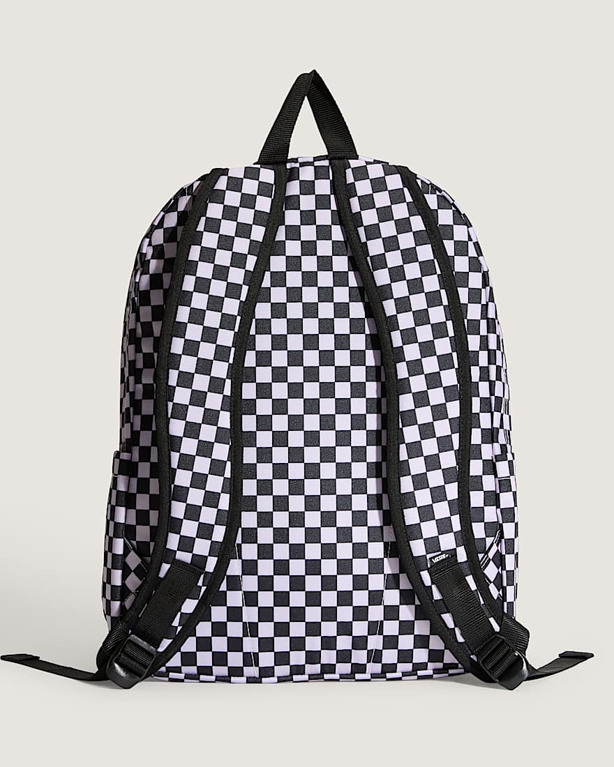 Old Skool Checkerboard Rucksack VANS Rosa ALT2