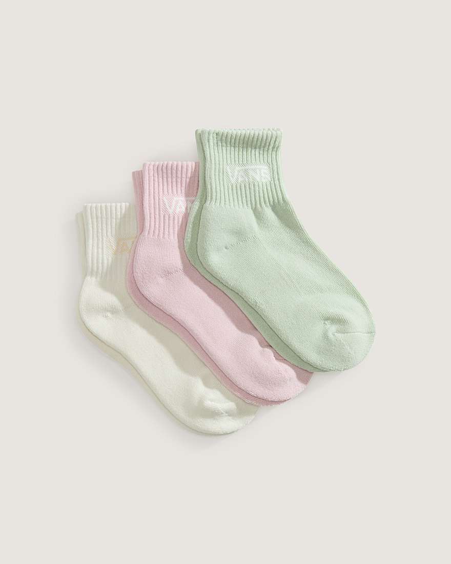Kinder Classic Half Crew Socken 3 Paar VANS Wei ALT1