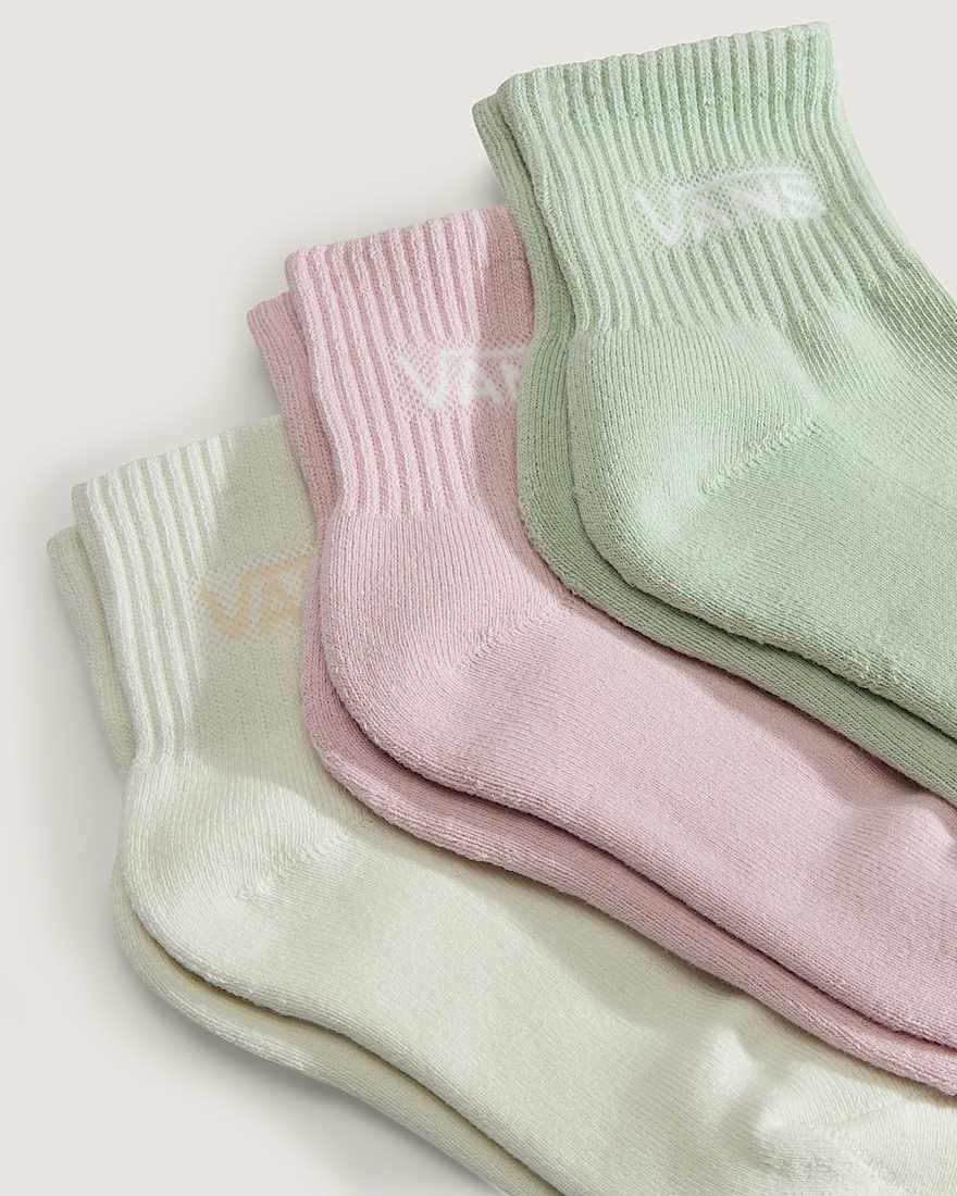 Kinder Classic Half Crew Socken 3 Paar VANS Wei ALT2