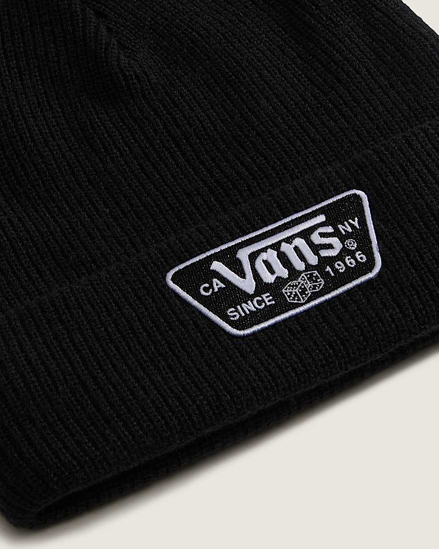 Knu Patch Beanie Black VANS Schwarz ALT2