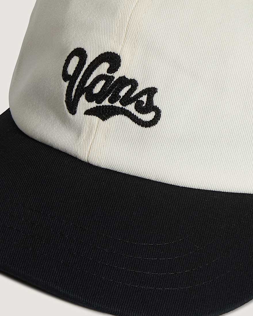Lefty Script Curved Bill Jockey Black VANS Wei ALT2