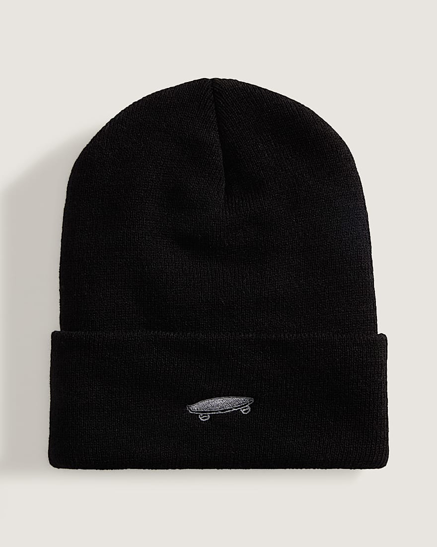 Salton Tall Cuff Beanie Black VANS Schwarz HERO