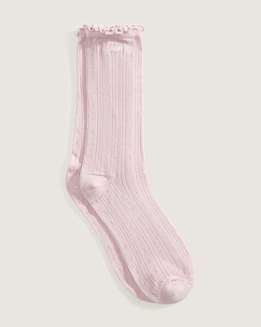 Pointelle Crew Socken VANS Rosa ALT1