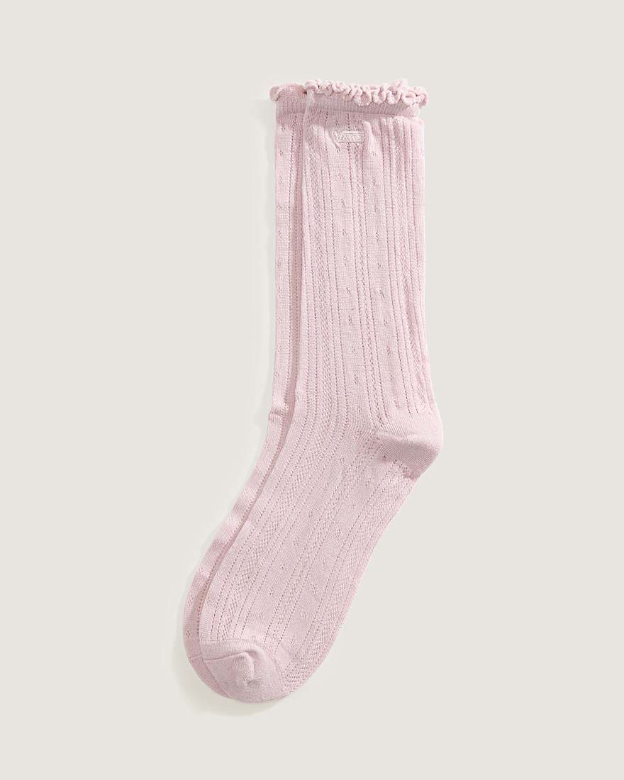 Pointelle Crew Socken VANS Rosa HERO