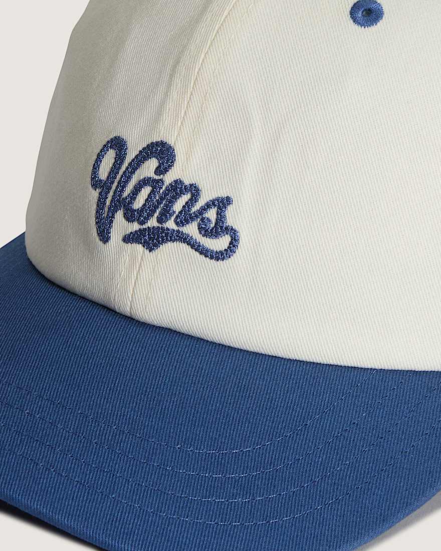 Lefty Script Curved Bill Jockey True Navy VANS Wei ALT2