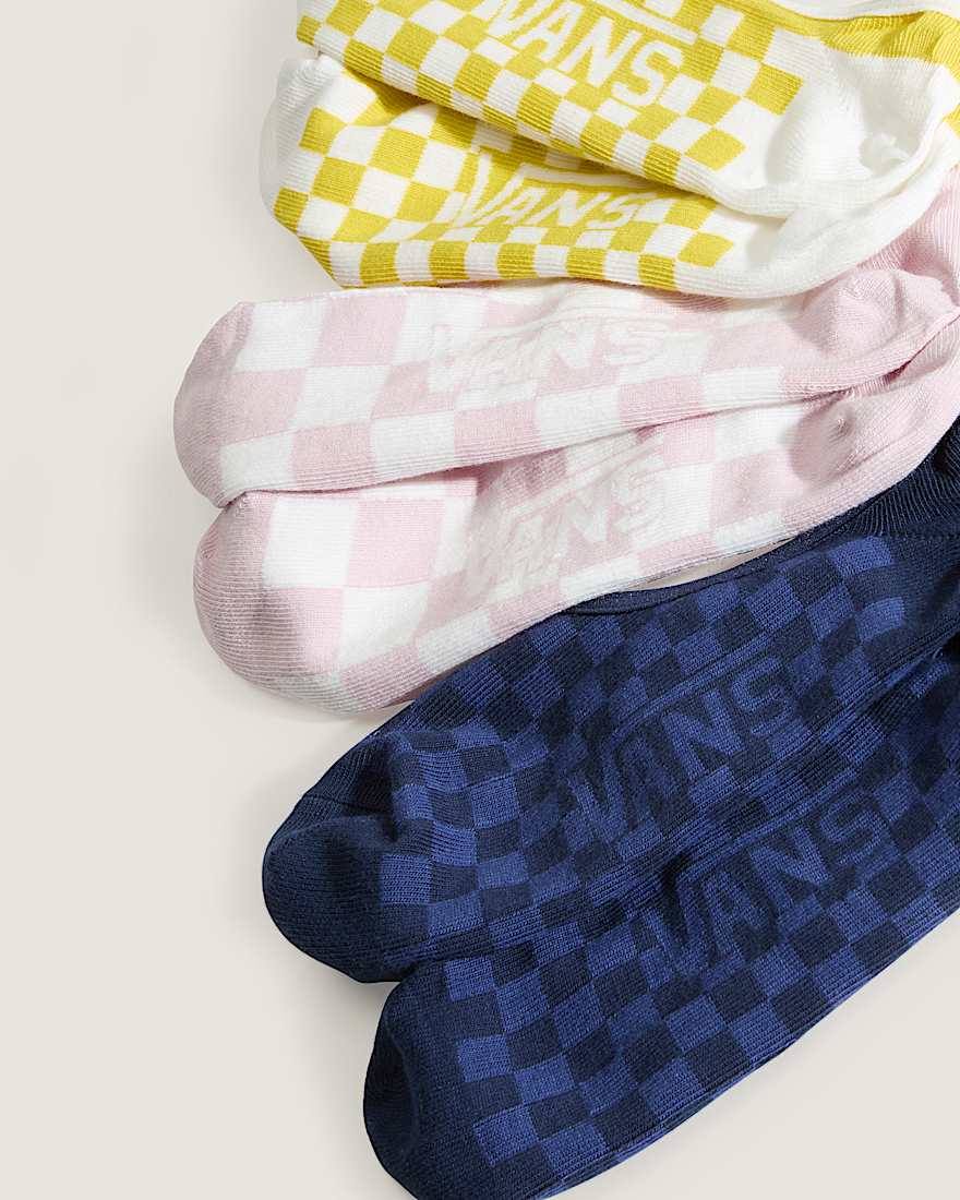 Vans Check Canoodle Socken 3 Paar VANS Blau ALT2
