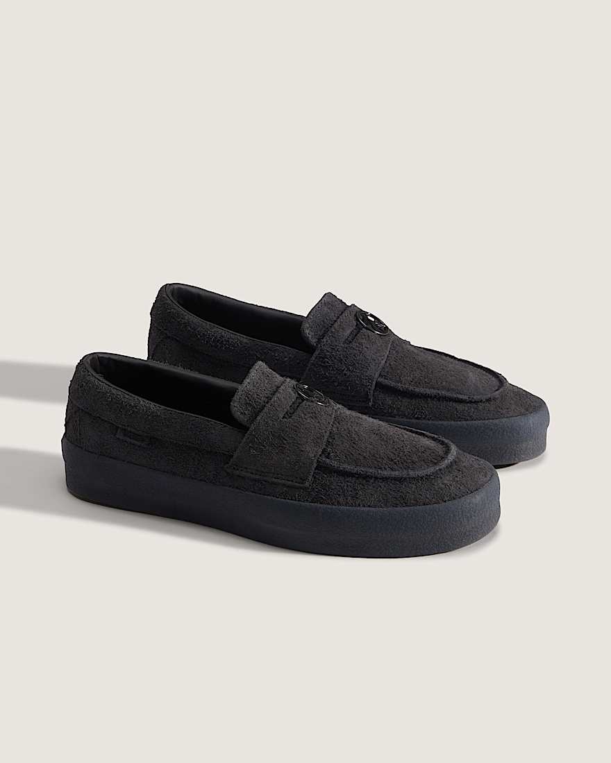 Skate Loafer Schuhe VANS Schwarz ALT1