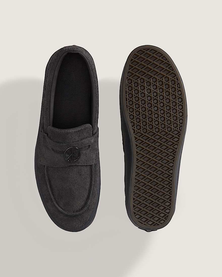 Skate Loafer Schuhe VANS Schwarz ALT2