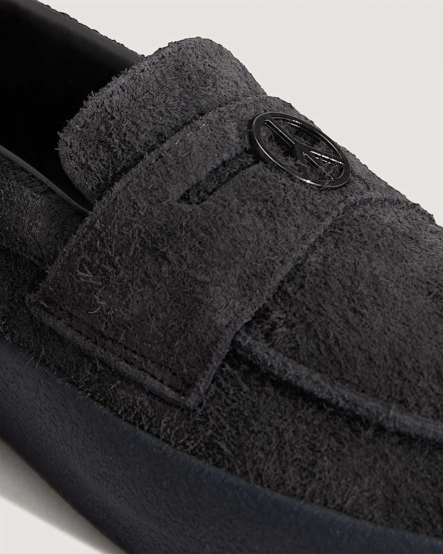 Skate Loafer Schuhe VANS Schwarz ALT4