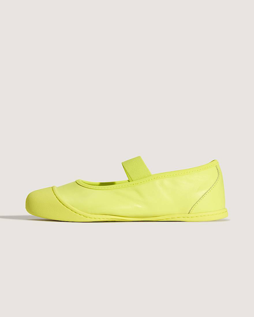 Premium Mary Jane Prima Schuhe VANS Gelb HERO