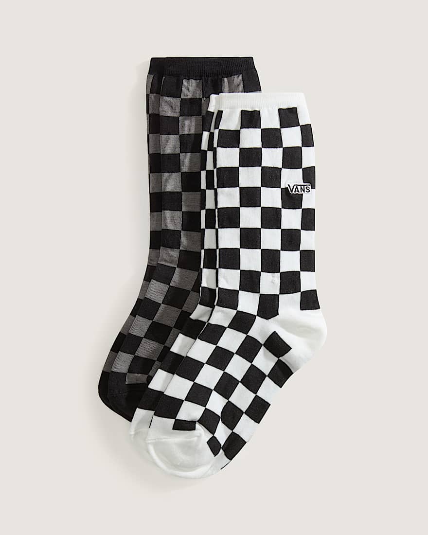 Kinder Ticker Crew Socken 2 Paar VANS Schwarz HERO