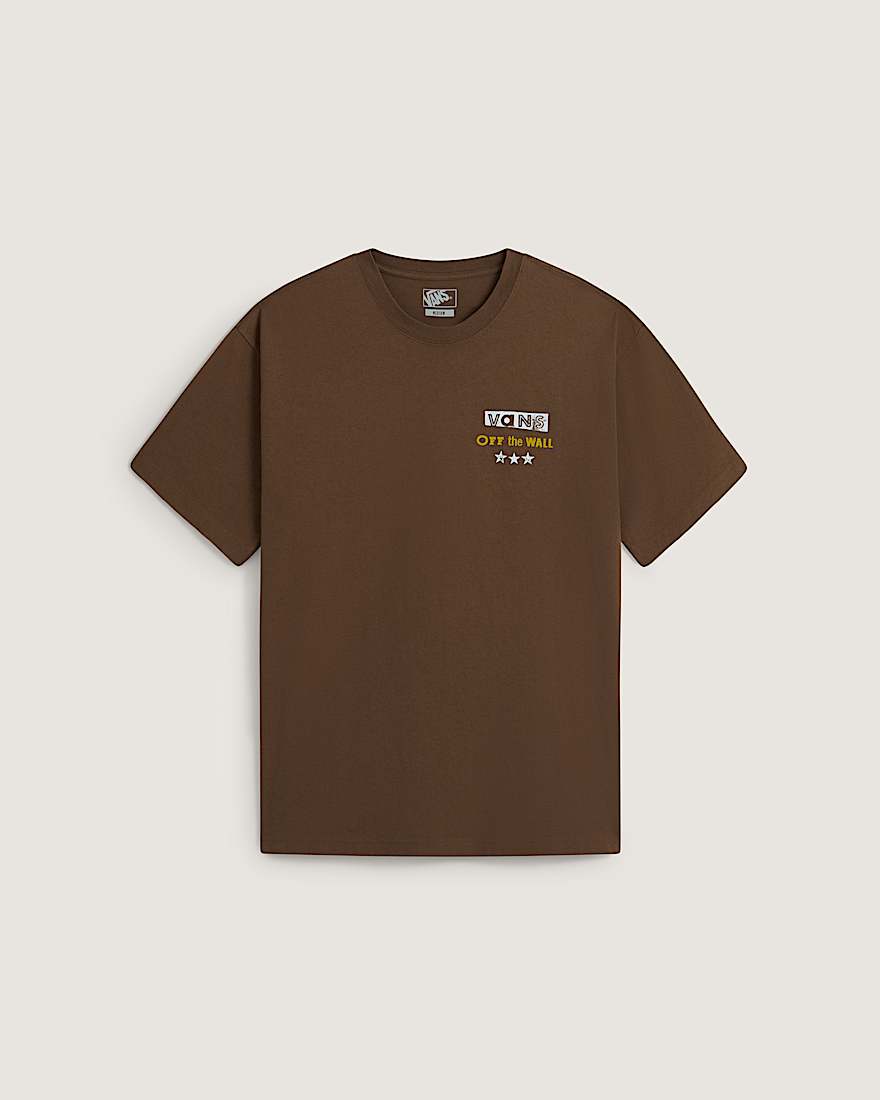 Distorted Reality SS Tee Vintage Cocoa VANS Braun HERO