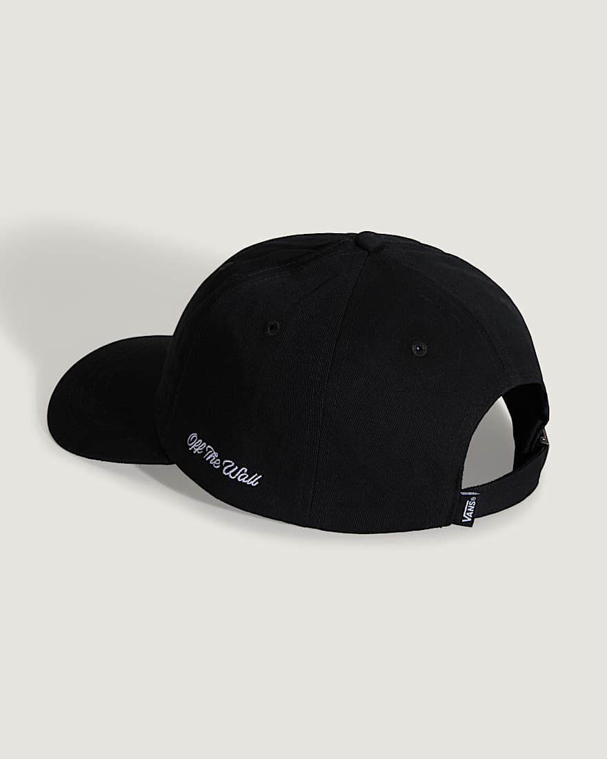 Call It A Day Curved Bill Jockey Cap VANS Schwarz ALT1