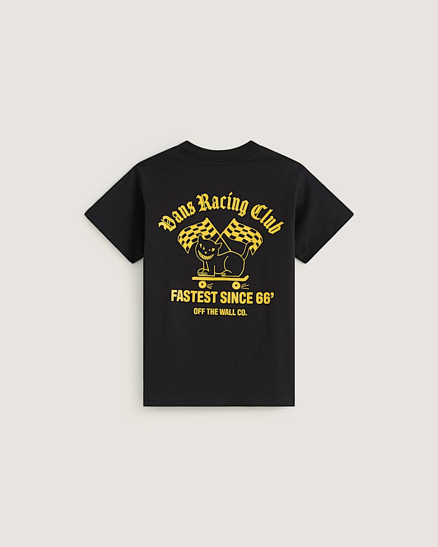 Kids Cat Club TShirt VANS Schwarz ALT1
