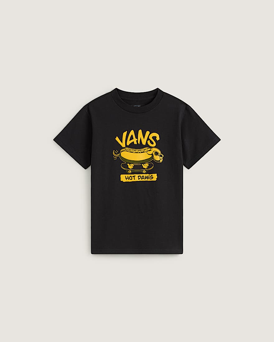 Hot Dawg TShirt fr kleine Kinder 28 Jahre VANS Schwarz HERO