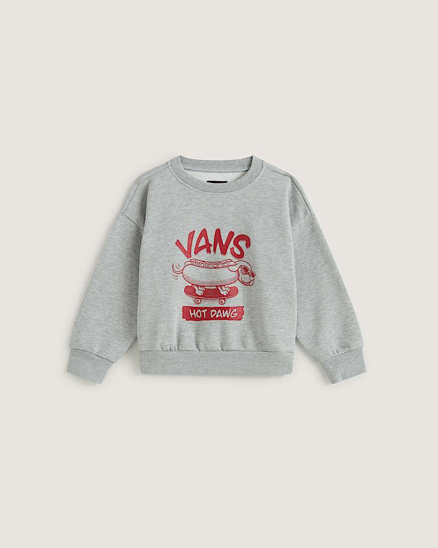 Hot Dawg RundhalsSweatshirt fr kleine Kinder 28 Jahre VANS Grau HERO