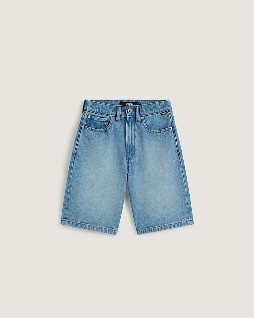 Kinder Check5 Baggy DenimShorts 814 Jahre VANS Blau HERO