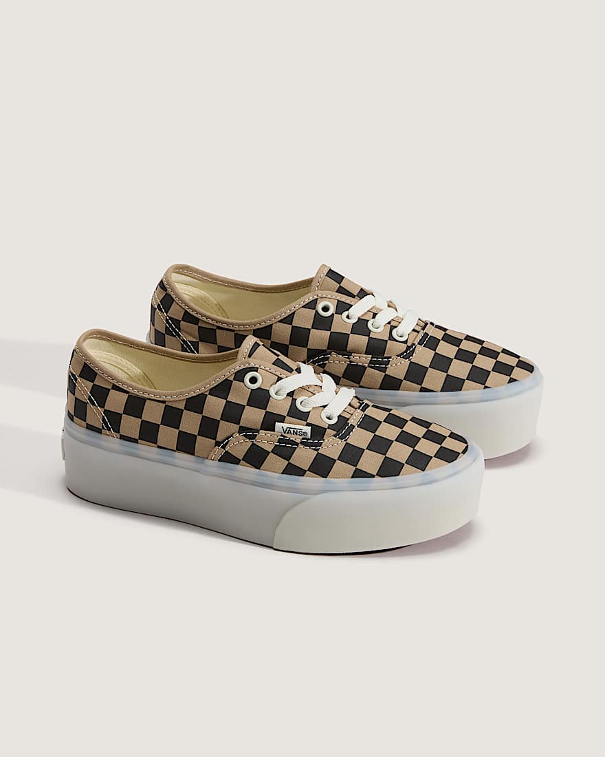 Authentic Plateauschuhe VANS Beige ALT1