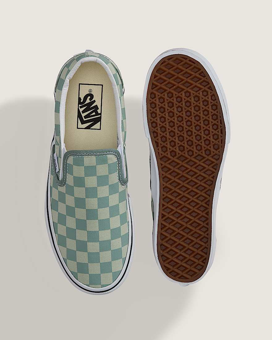 Classic SlipOn Plateauschuhe VANS Grn ALT2