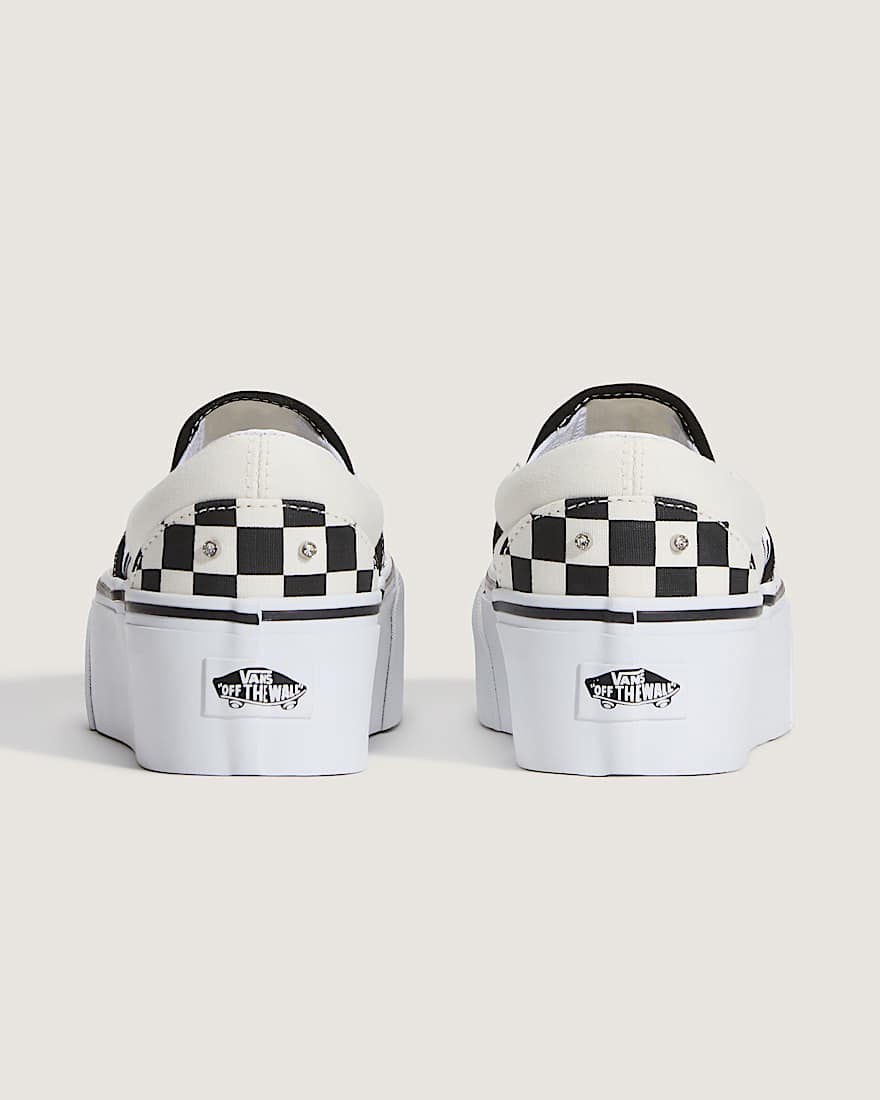 Jugendliche Classic SlipOn Plateauschuhe 814 Jahre VANS Schwarz ALT3